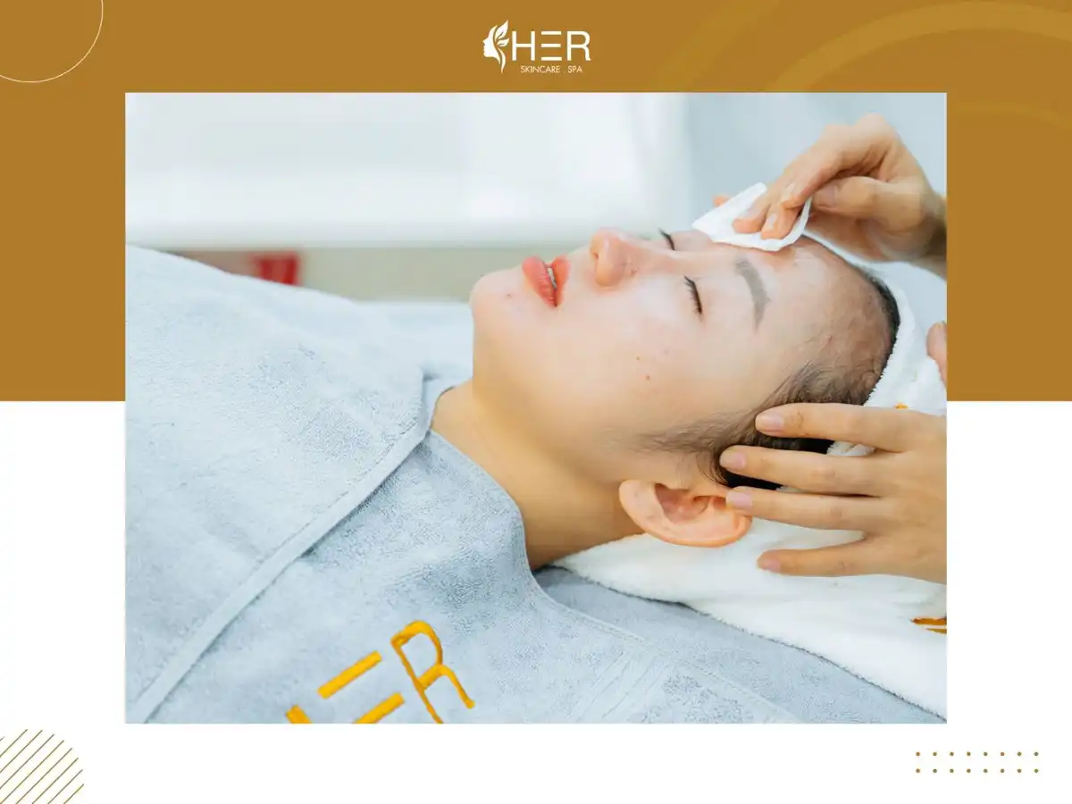 Chăm sóc da mặt tại HER Skincare & Spa