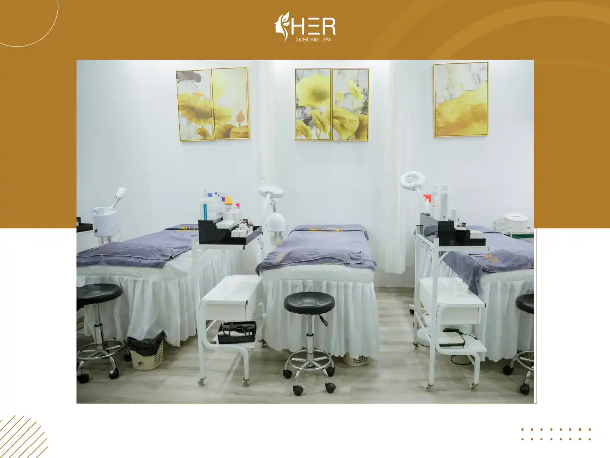 Her Skincare & Spa - Hệ thống spa triệt lông chuyên nghiệp tại Vinh, Nghệ An