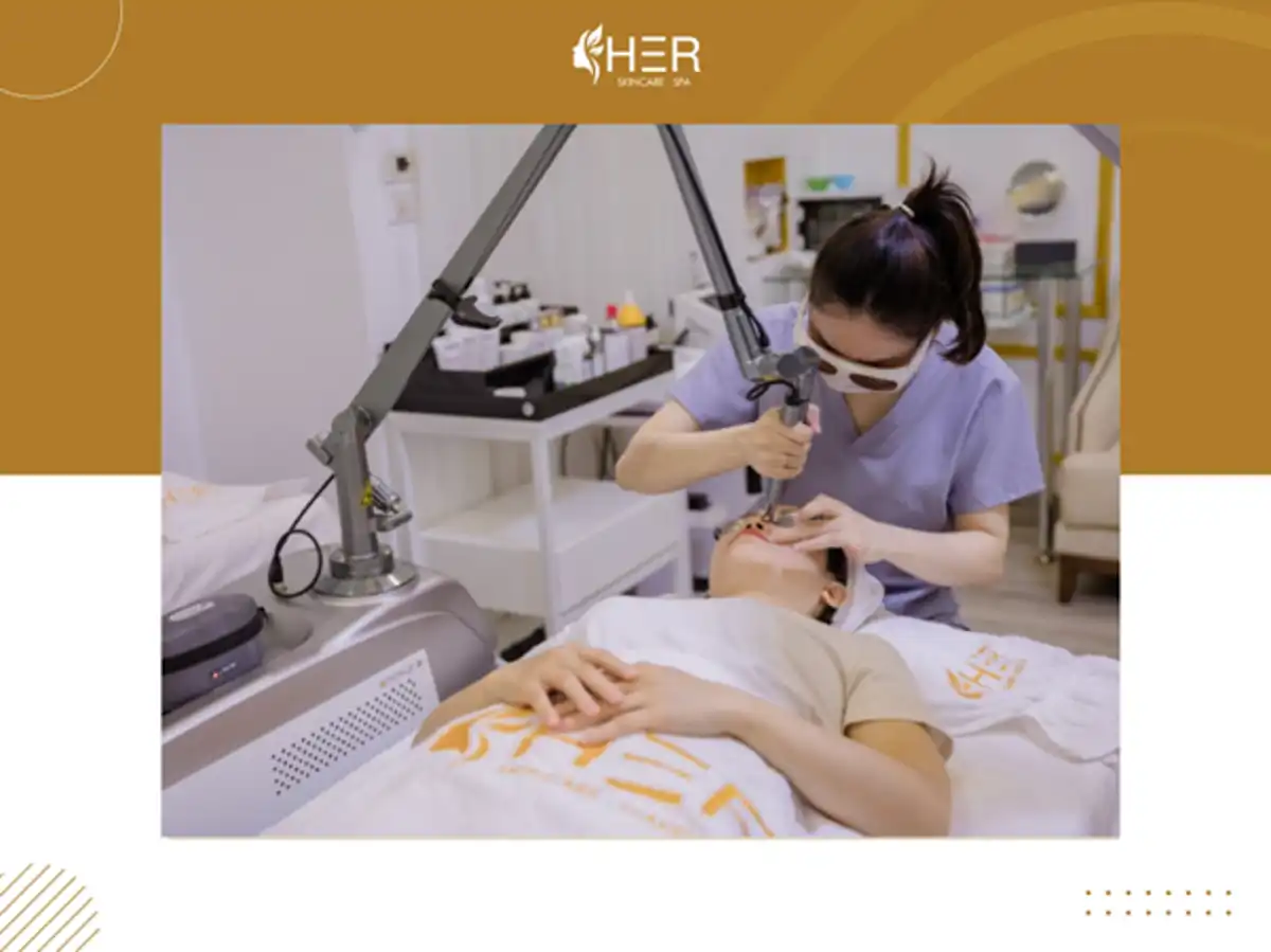 HER Skincare & Spa - Spa điều trị sẹo tại Hà Nội