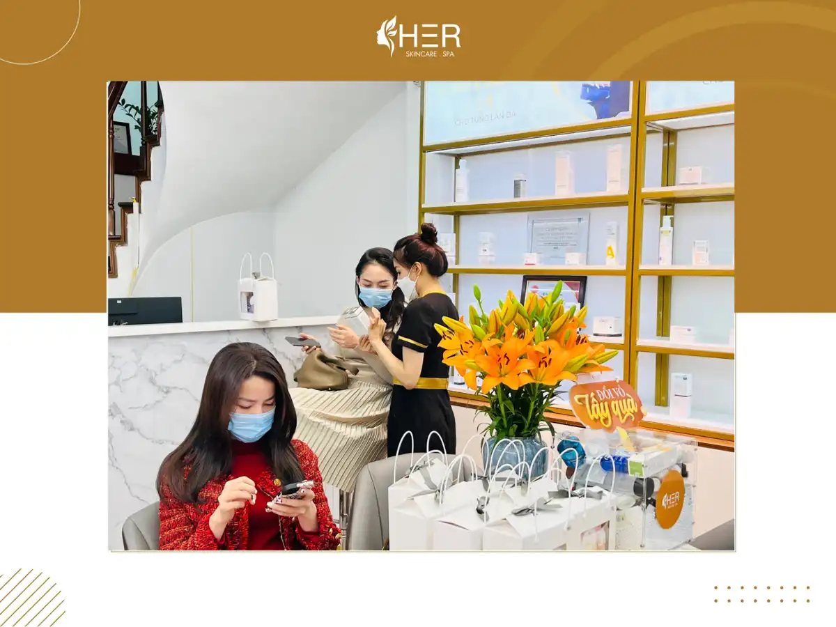 Hiệu quả sau khi điều trị sẹo công nghệ cao tại HER spa