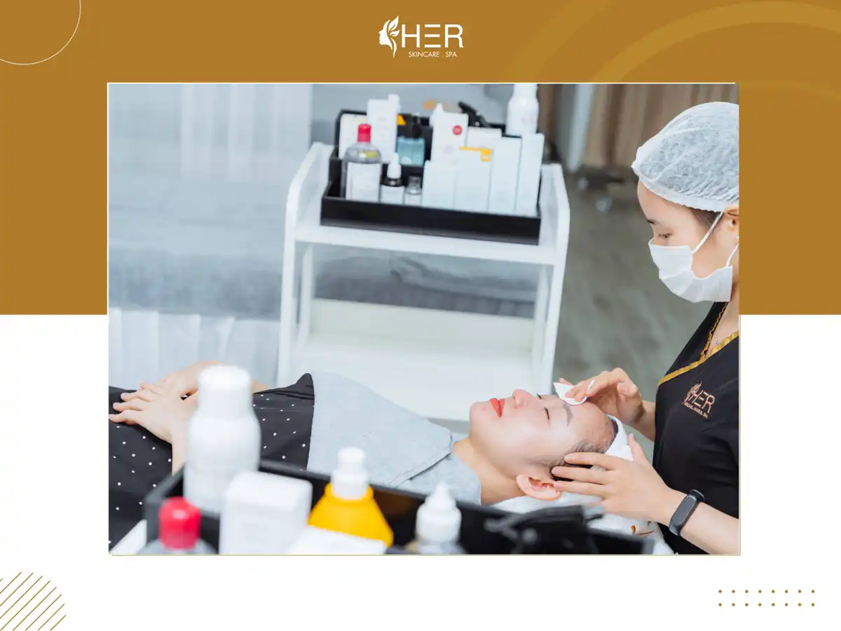 Quy trình điều trị sẹo tại HER Skincare & Spa