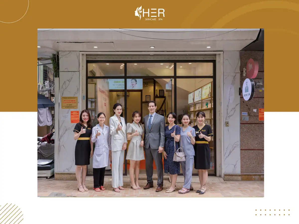 HER Skincare & Spa - Spa triệt lông tốt nhất tại Hà Nội