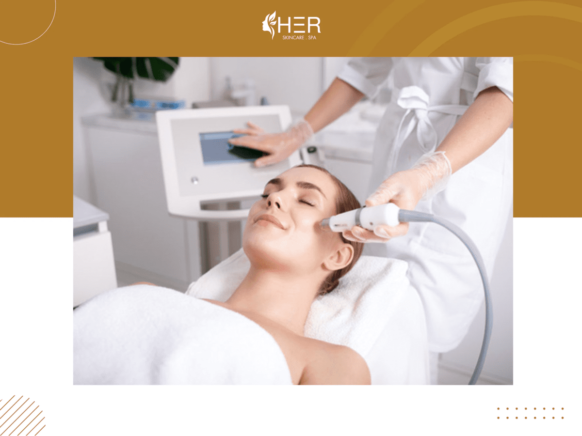 Trị thâm bằng laser CO2 Fractional