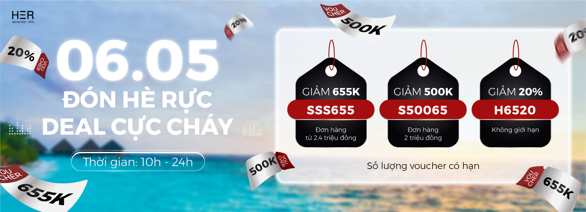ĐÓN HÈ RỰC - DEAL CỰC CHÁY