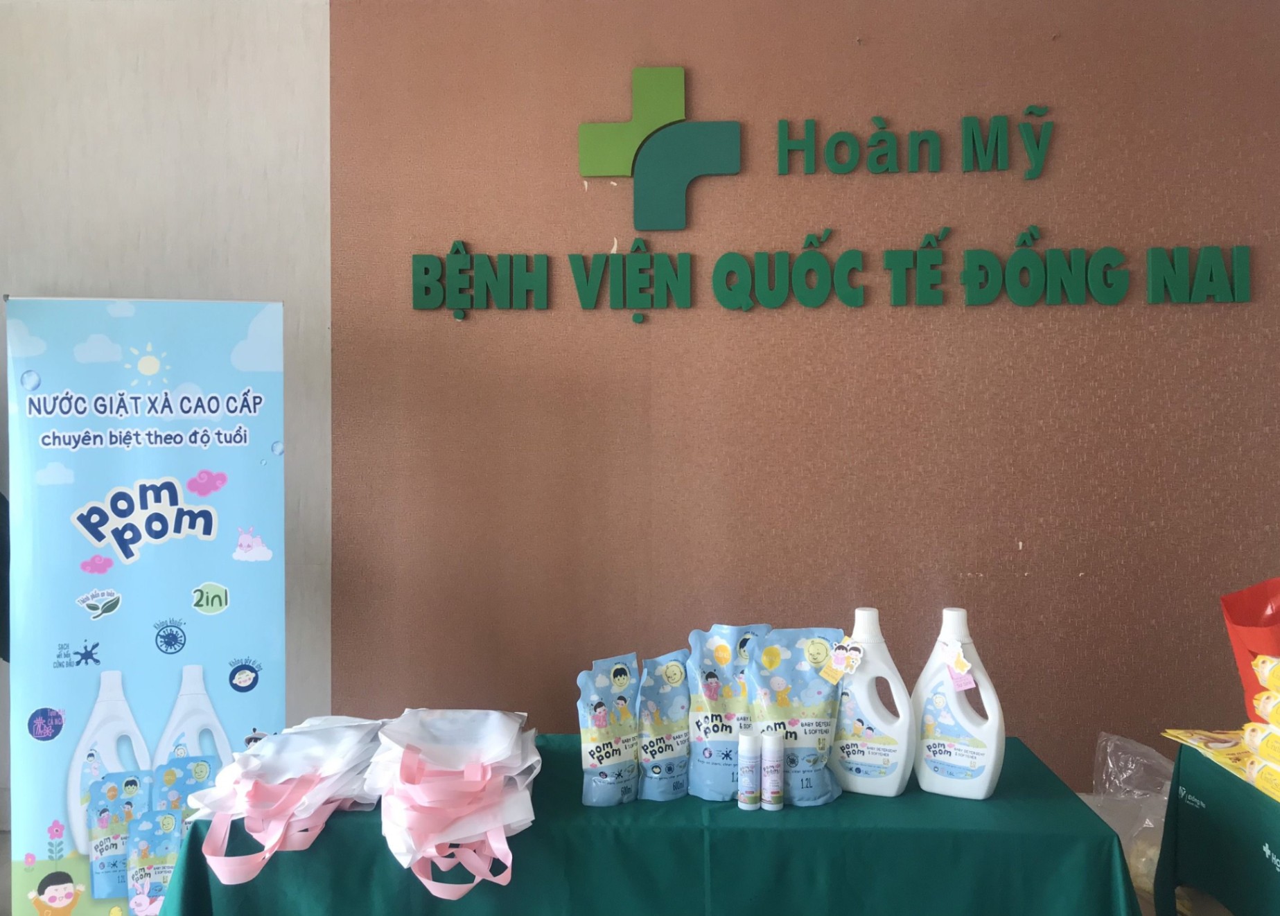 POM POM ĐỒNG HÀNH TẠI LỚP TIỀN SẢN “THAI GIÁO & TÂM LÝ MẸ BẦU KHI MANG THAI” CỦA BỆNH VIỆN QUỐC TẾ HOÀN MỸ ĐỒNG NAI