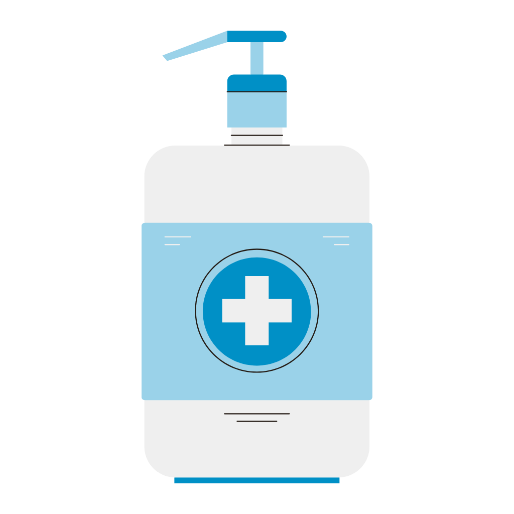 Cồn, nước sát trùng, sát khuẩn, nước muối