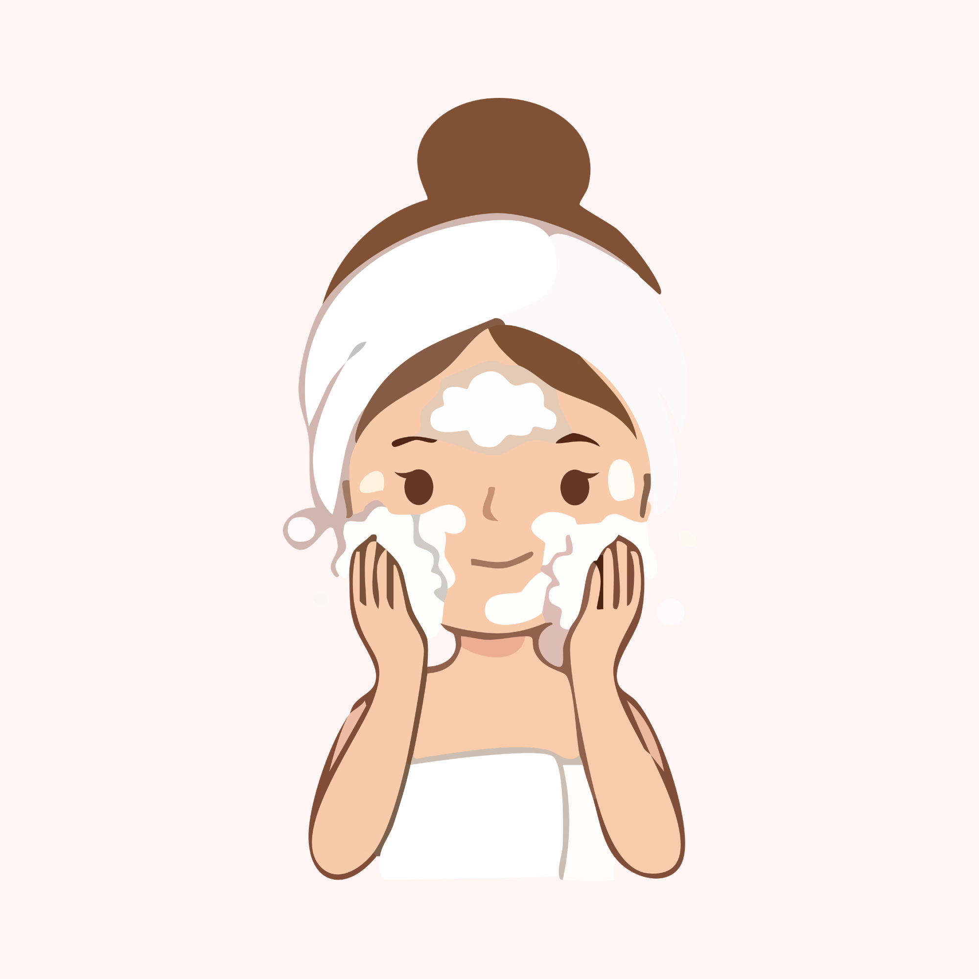 Kem, Sữa rửa mặt 