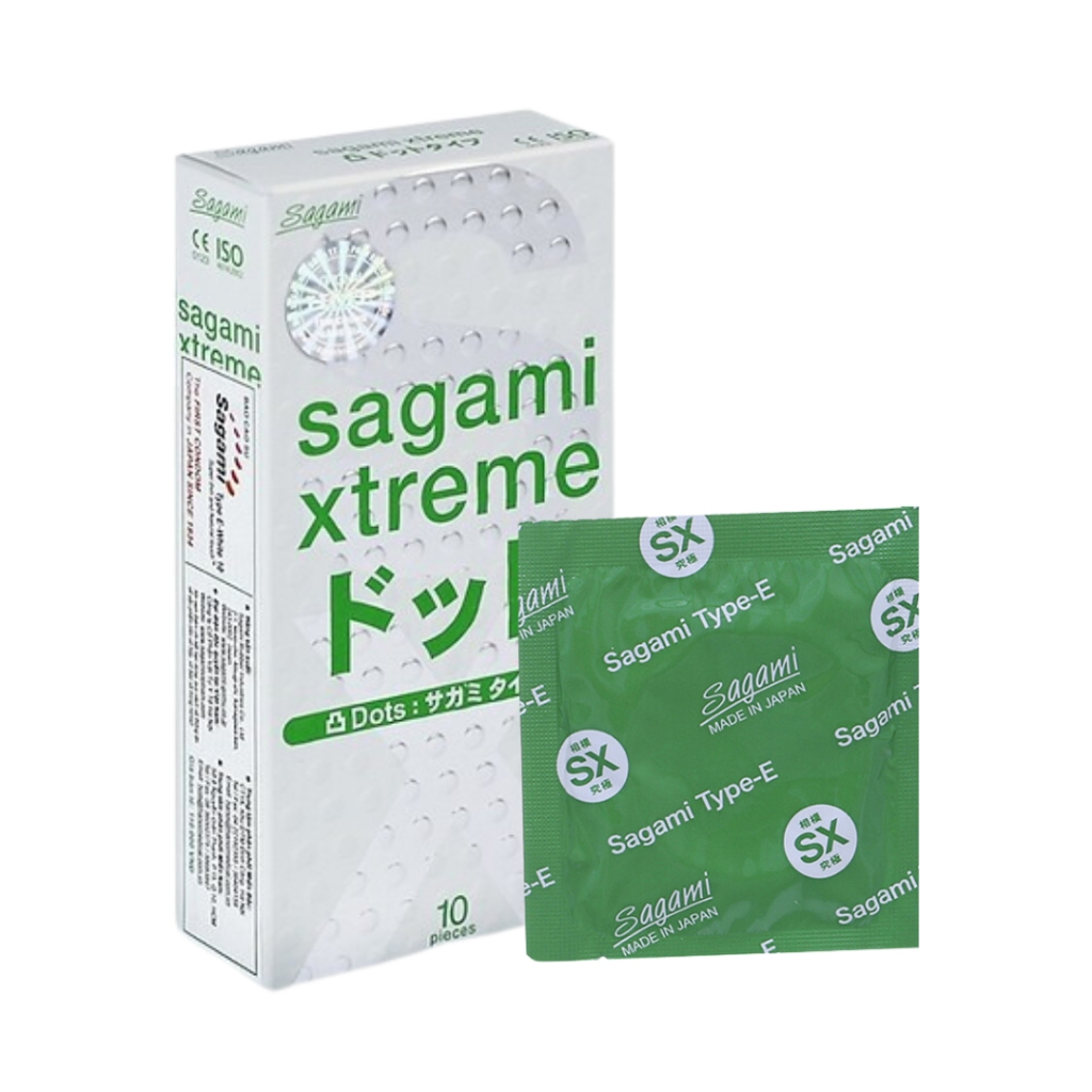 Bao cao su Sagami Xtreme Nhật Bản Siêu mỏng gai gân - White box 10 cái.png