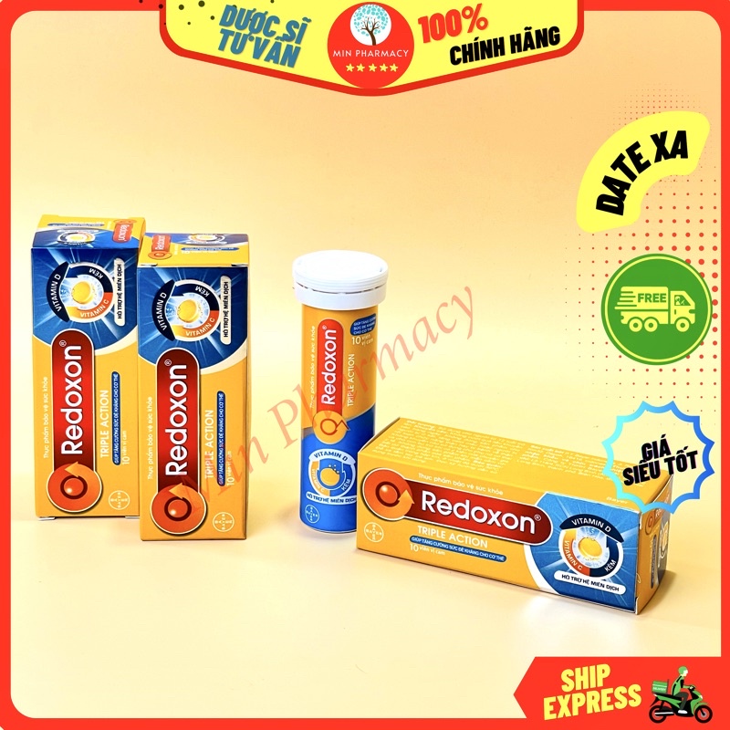 Sủi REDOXON Triple Action Tuýp 10 Viên.jpg
