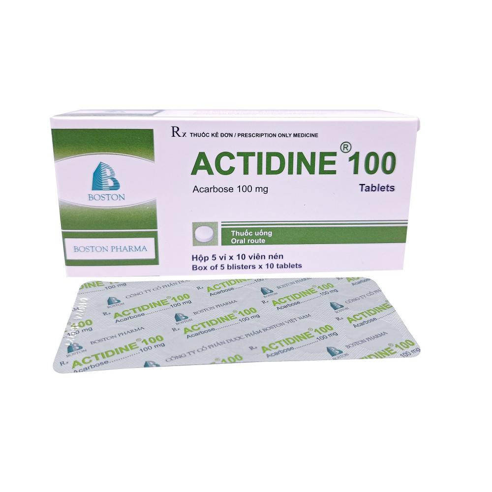 ACTIDINE 100 - Boston (5 vỉ x 10 viên).jpg