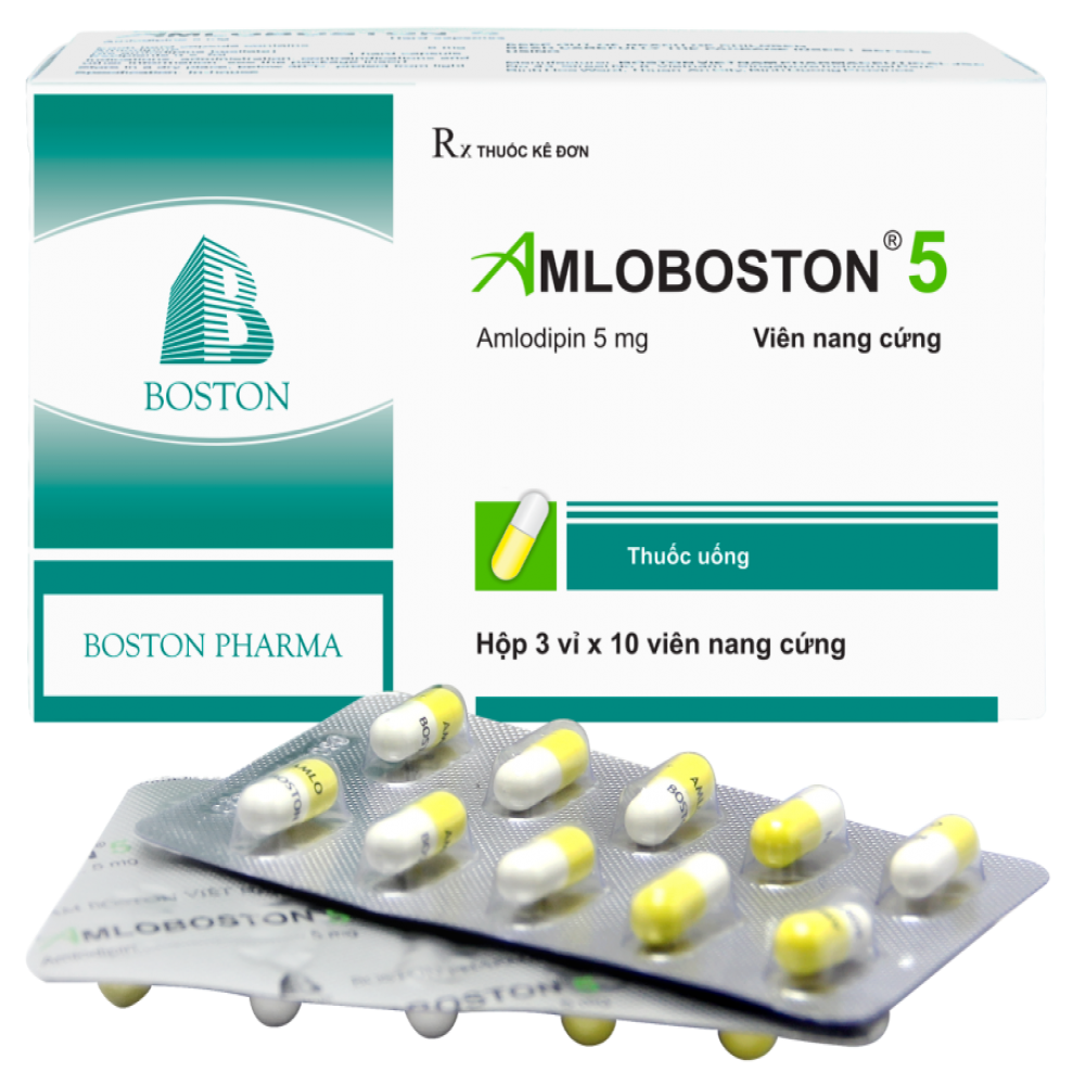 Amloboston 5 - Boston (3 vỉ x 10 viên).png