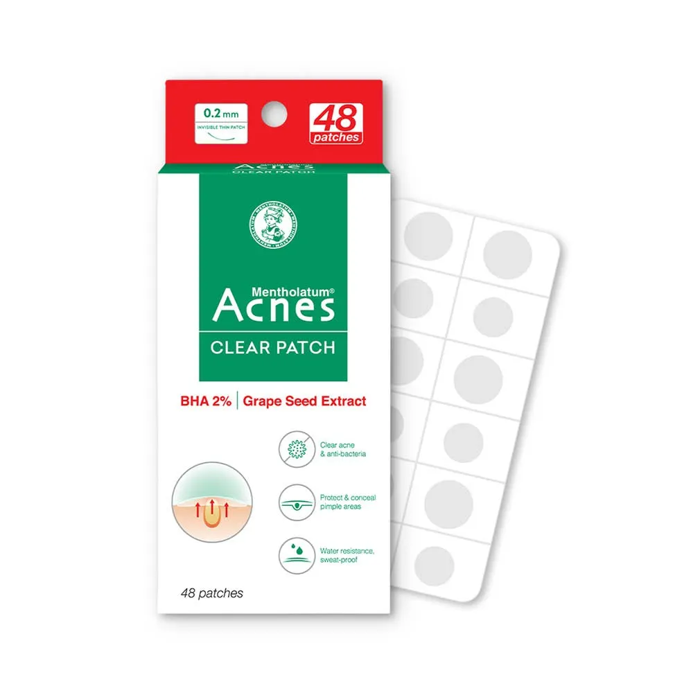 Miếng dán mụn giúp giảm mụn sưng viêm Acnes Clear Patch (48 Miếng).webp