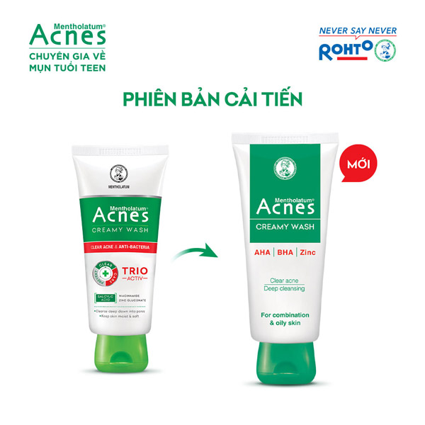 Kem rửa mặt ngăn ngừa mụn - Acnes Creamy Wash.jpg