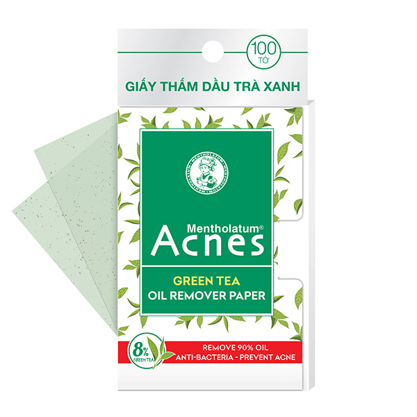 Giấy Thấm Dầu Trà Xanh - Acnes Green Tea Oil Remover Paper.jpg