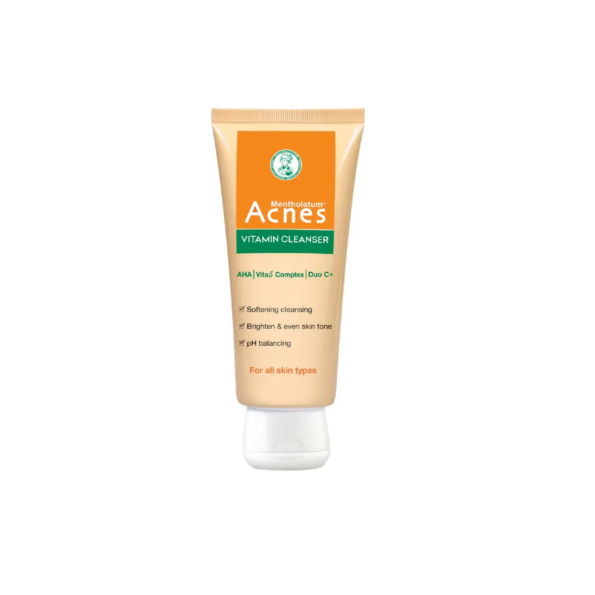 Sữa rửa mặt vitamin làm sáng da, mờ sẹo thâm dạng kem Acnes Vitamin Cleanser 50g.webp