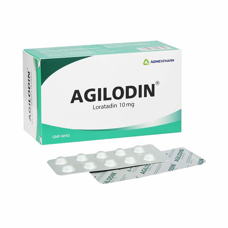 Agilodin 10mg Agimexpharm (3 vỉ x 10 viên).jpg