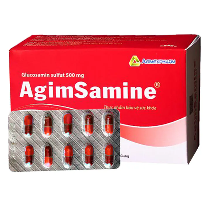 Agimsamine® hỗ trợ làm giảm các triệu chứng của viêm khớp và thoái hóa khớp.webp