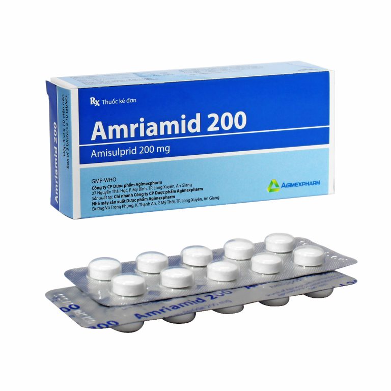 Amriamid 200 điều trị bệnh tâm thần phân liệt (10 vỉ x 10 viên).jpg