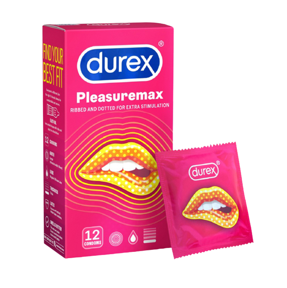 _BCS DUREX Pleasuremax Gân và hạt nổi 56mm - Hộp 12 cái.png