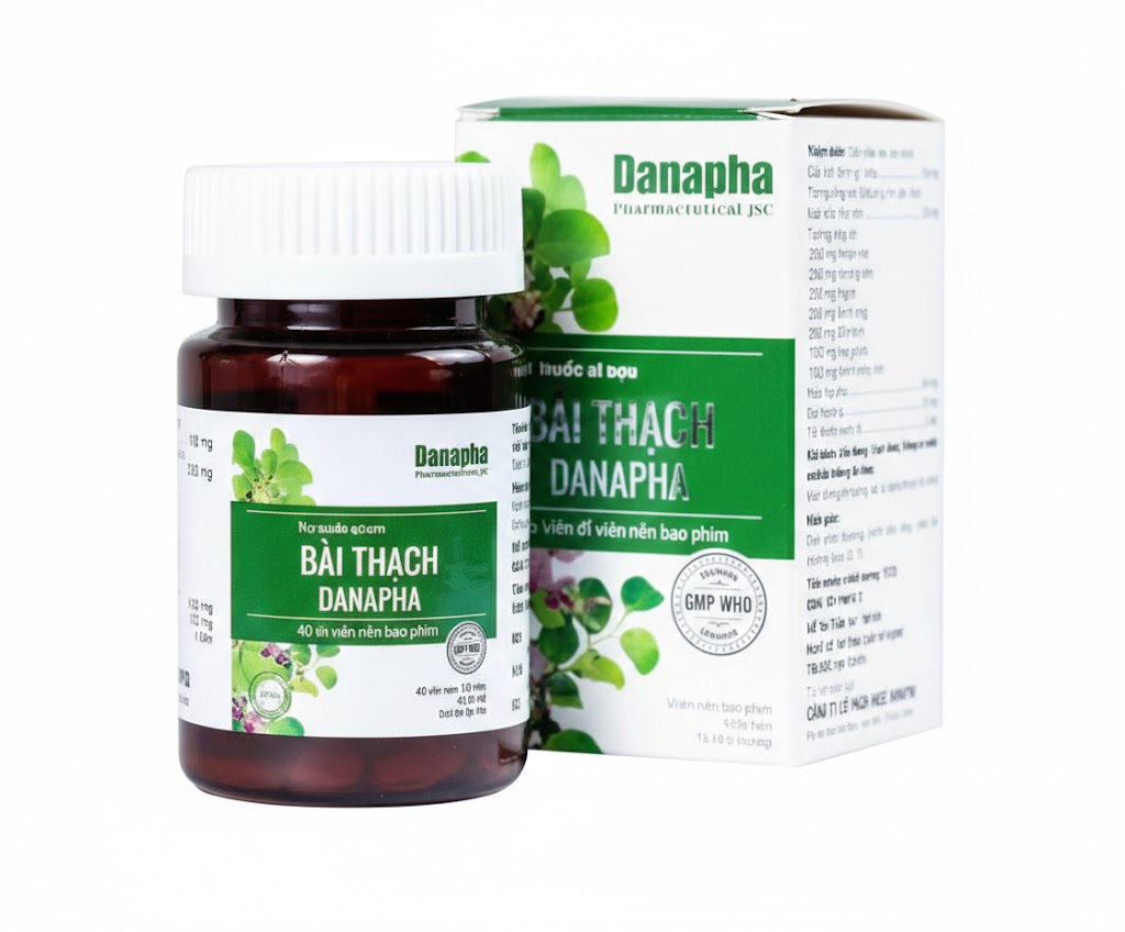 Bài Thạch Danapha Hỗ trợ Sỏi thận, Sỏi mật (chai 45 viên) - Minpharmacy.jpg