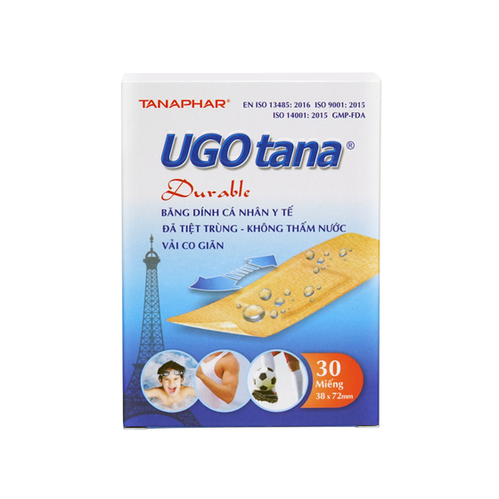 Băng Cá Nhân UGOTANA 7.2 x 3.8 cm Hộp 30 miếng.jpeg