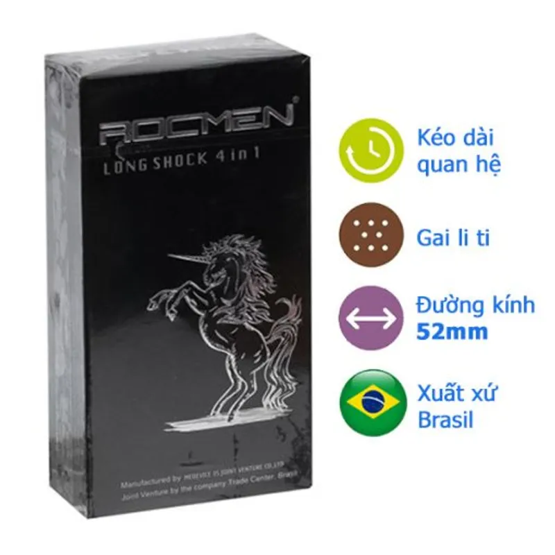 Bao Cao Su Rocmen Long Shock 4 in 1 - Đen hộp 12 cái.png