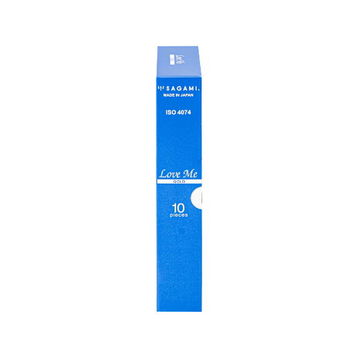 Bao cao su Sagami Love Me Gold Nhật Bản Siêu mỏng, trơn, không màu không mùi (10 cái) - Minpharmacy.png