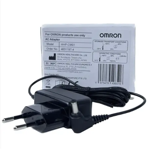 Bộ đổi nguồn điện Ac-adaptor OMRON dùng cho máy đo huyết áp bắp tay.webp