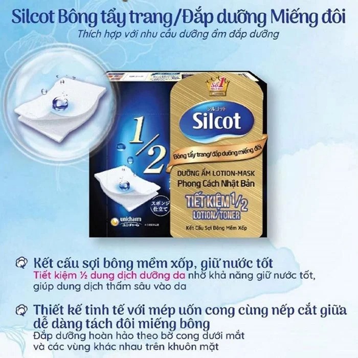 Bông Đắp Dưỡng Silcot Miếng Đôi Hộp 40 Miếng1.jpg