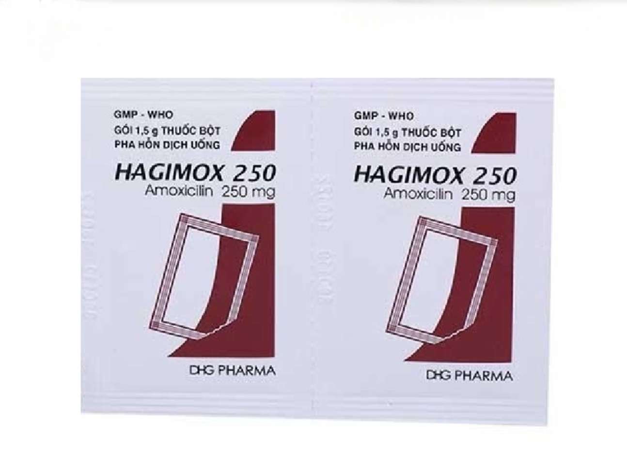 Bột Hagimox 250 DHG điều trị nhiễm khuẩn (24 gói).webp