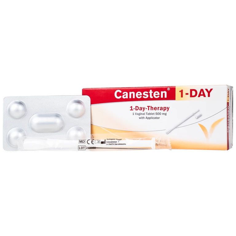 Canesten 500mg Bayer hỗ trợ điều trị viêm âm đạo (1 viên).webp
