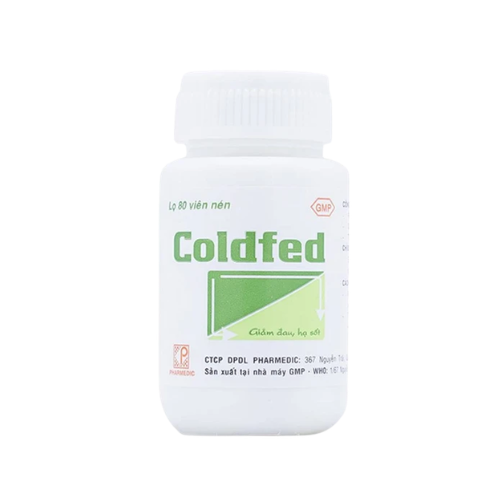 Coldfed Pharmedic 80 Viên – Giảm Triệu Chứng Cảm Cúm, Sốt Và Sổ Mũi.png