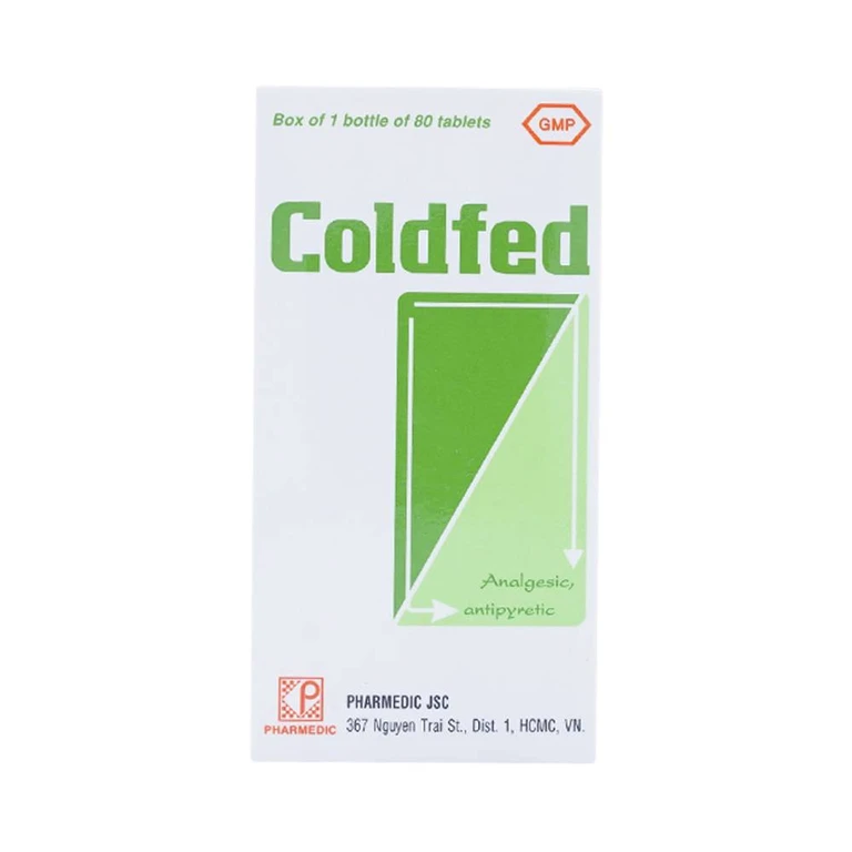 Coldfed Pharmedic 80 Viên – Giảm Triệu Chứng Cảm Cúm, Sốt Và Sổ Mũi.webp
