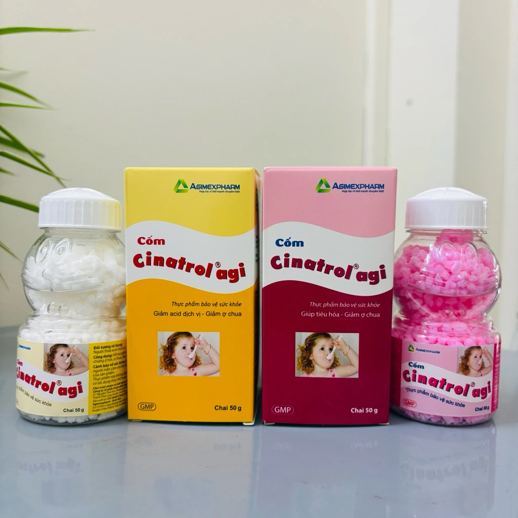 Cốm tiêu hóa CINATROL AGI Chai 50g - Cốm hồng.jpg