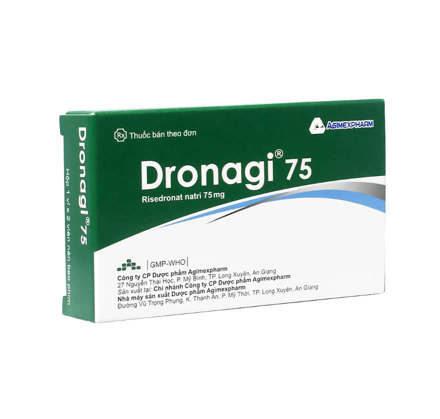 DRONAGI 75 nén (Hộp 1 vỉ x 2 viên).jpg