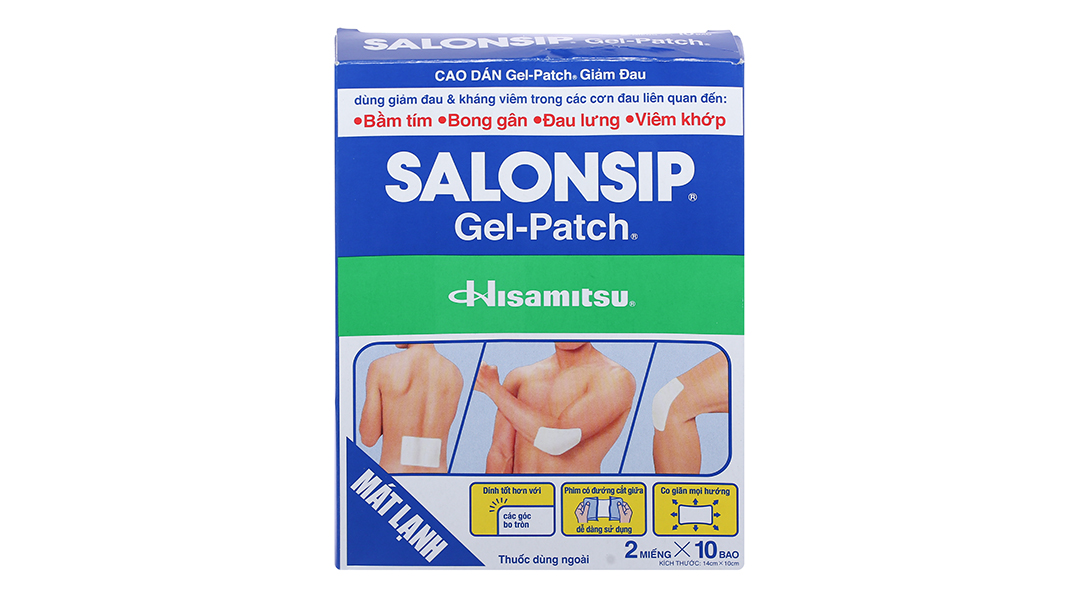 Dán SALONSIP Gel-Patch (Bao 2 miếng)Dán SALONSIP Gel-Patch (Bao 2 miếng).jpg