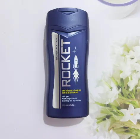 Dầu Gội Dược Liệu Rocket (chai 300ml - dành cho Nam giới).webp
