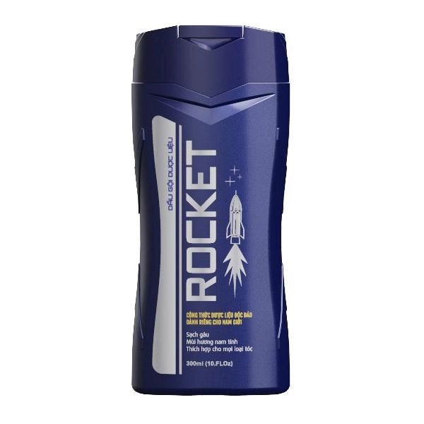 Dầu Gội Dược Liệu Rocket (chai 300ml - dành cho Nam giới).webp