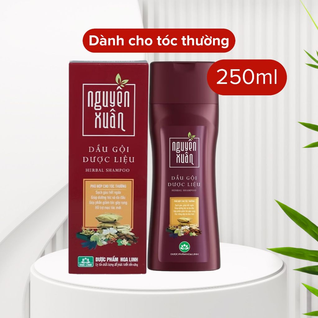 Dầu Gội Dược liệu NGUYÊN XUÂN - Đỏ nâu 250ml.png