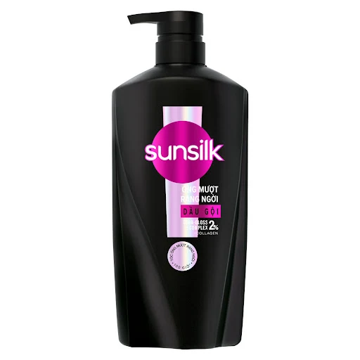 Dầu Gội Sunsilk Óng Mượt Rạng Ngời - Chai 600g.webp