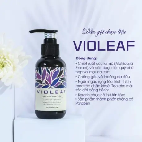 Dầu gội Dược liệu Violeaf Thái Dương (Chai 480ml).jpg