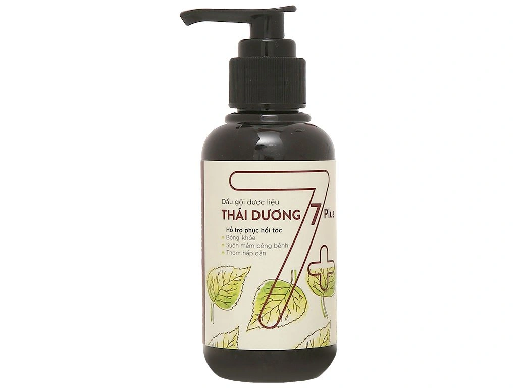 Dầu gội dược liệu Thái Dương 7 Plus (100ml).webp