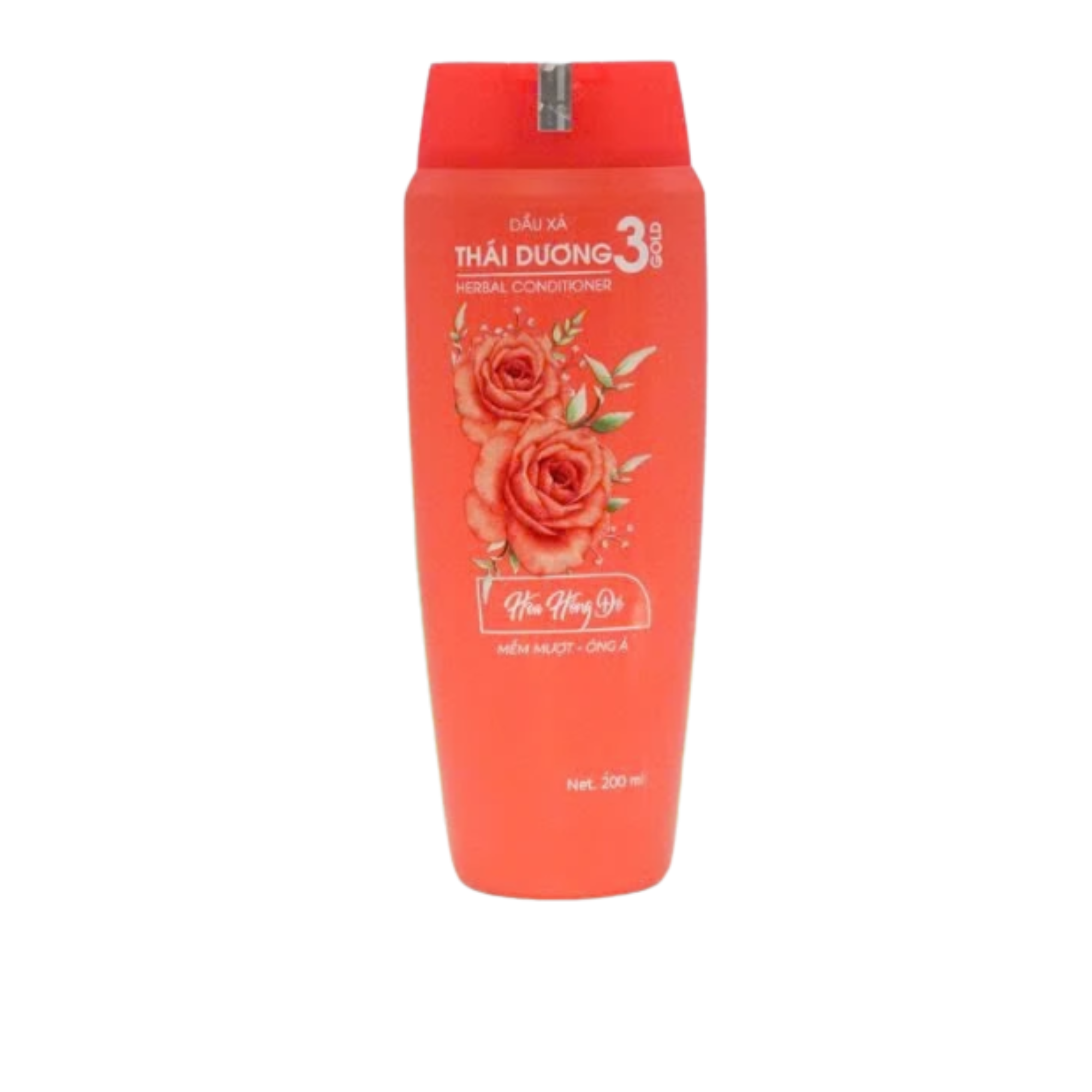 Dầu xả Thái Dương 3 Gold Hoa Hồng Đỏ (200ml).png