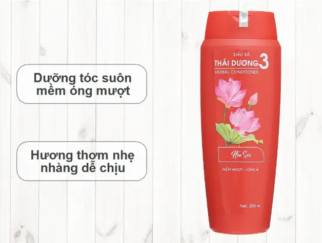 Dầu xả Thái Dương 3 hoa sen (200ml).webp