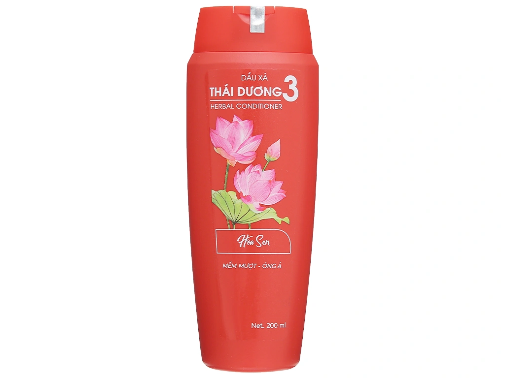Dầu xả Thái Dương 3 hoa sen (200ml).webp