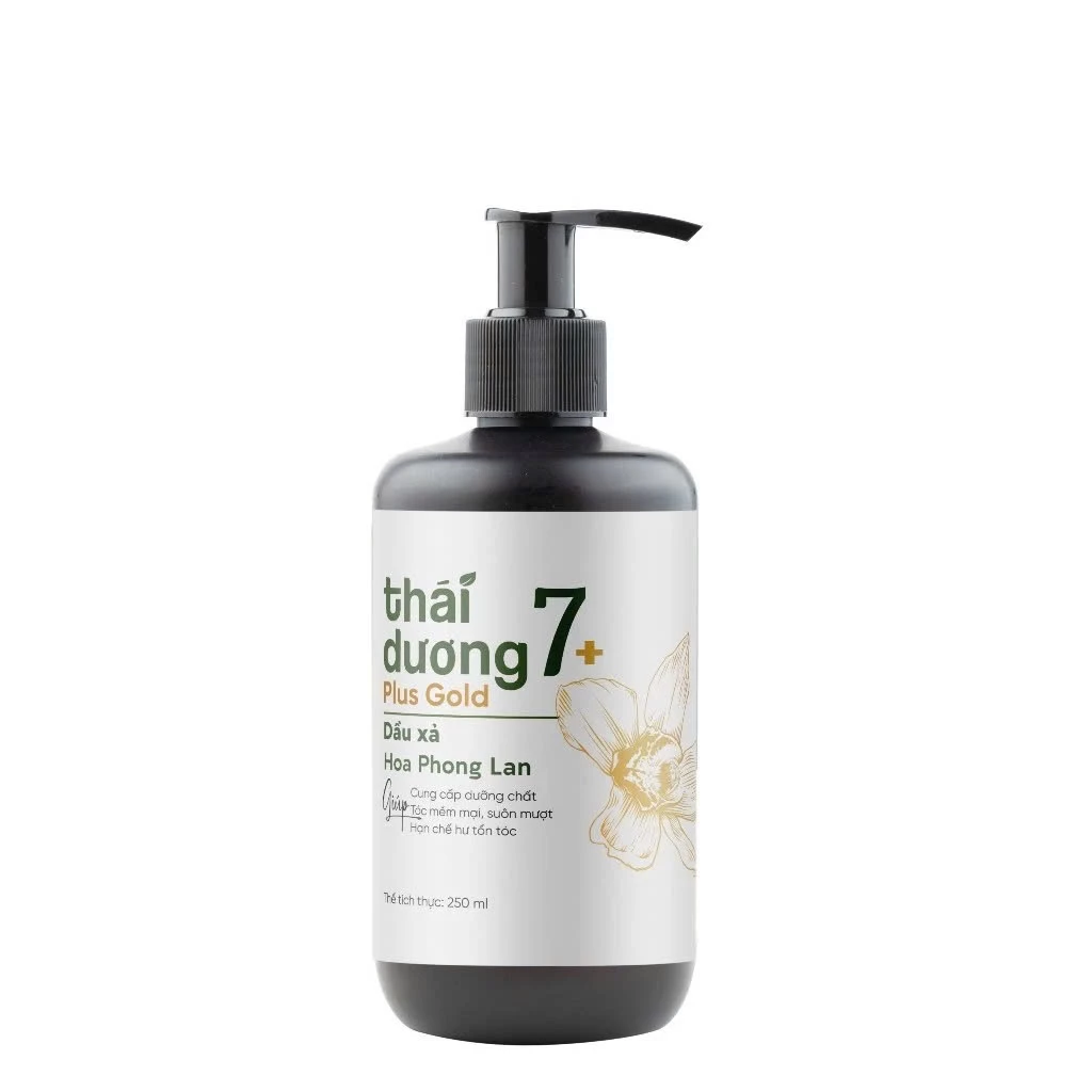 Dầu gội dược liệu Thái Dương 7 Plus Gold ngừa rụng tóc, giảm ngứa 250ml.webp