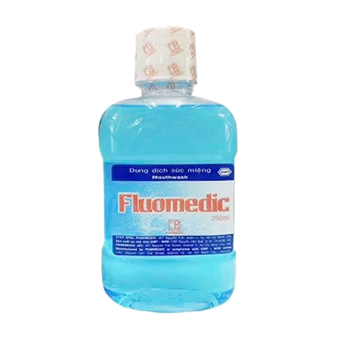 Dung Dịch Súc Miệng Fluomedic Pharmedic 250ml – Giúp vệ sinh răng miệng, ngừa sâu răng.webp