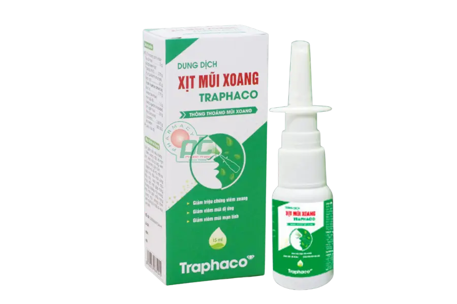 Dung dịch Xịt Mũi Xoang Traphaco (hộp 15ml).webp