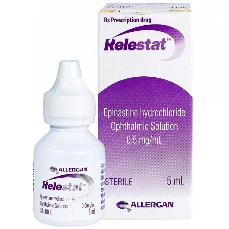 Dung dịch Relestat Allergan điều trị và phòng ngừa ngứa mắt (5ml).webp