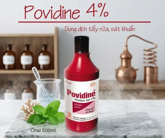 Dung dịch sát khuẩn Povidine 4% (Chai 500ml).jpg